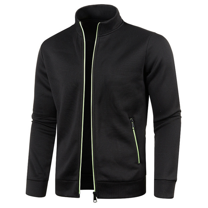 Veste en tricot pour hommes | Col montant & Chaleureuse