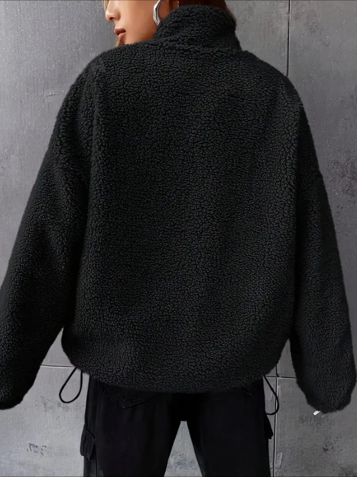Veste en Teddy pour Femmes | Douce et Chaude avec Coupe Décontractée