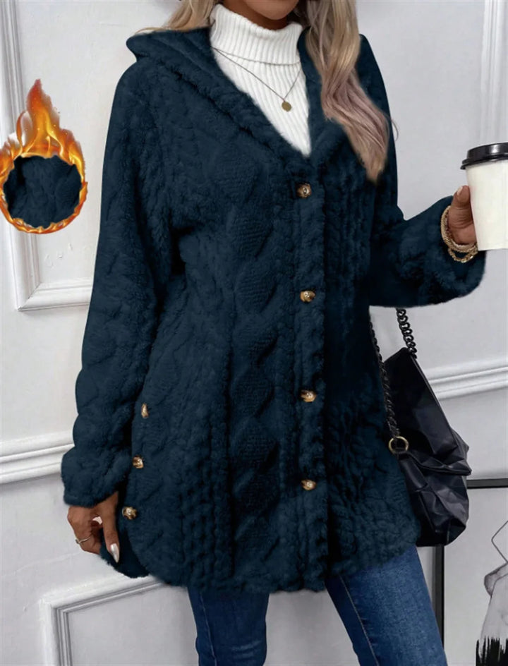 Veste de transition femme | Manteau femme | Patte de boutonnage & confort thermique