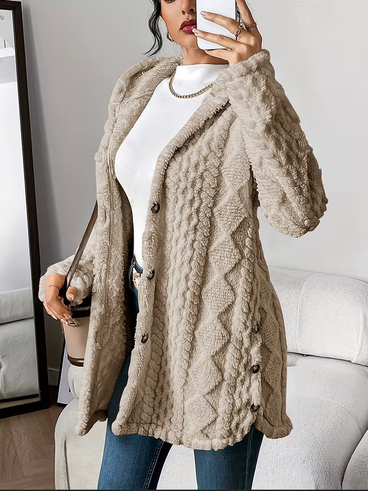 Veste de transition femme | Manteau femme | Patte de boutonnage & confort thermique
