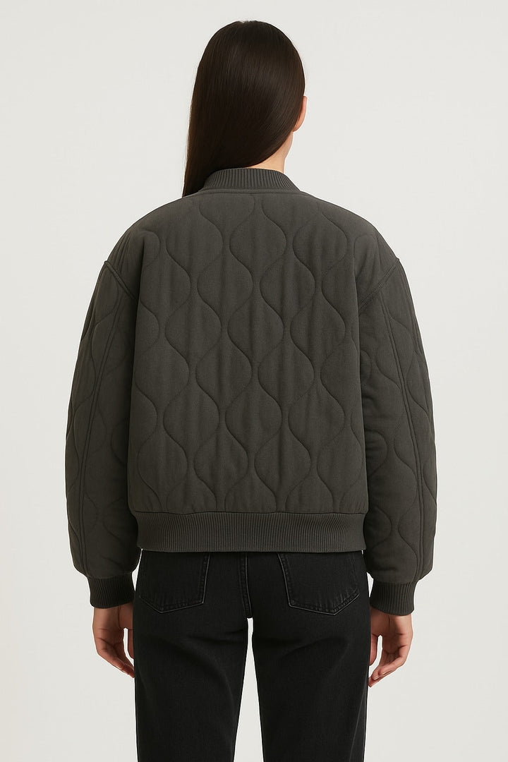 Veste de transition femme | Doudoune femme | Boutons-pression et poches à rabat sécurisées