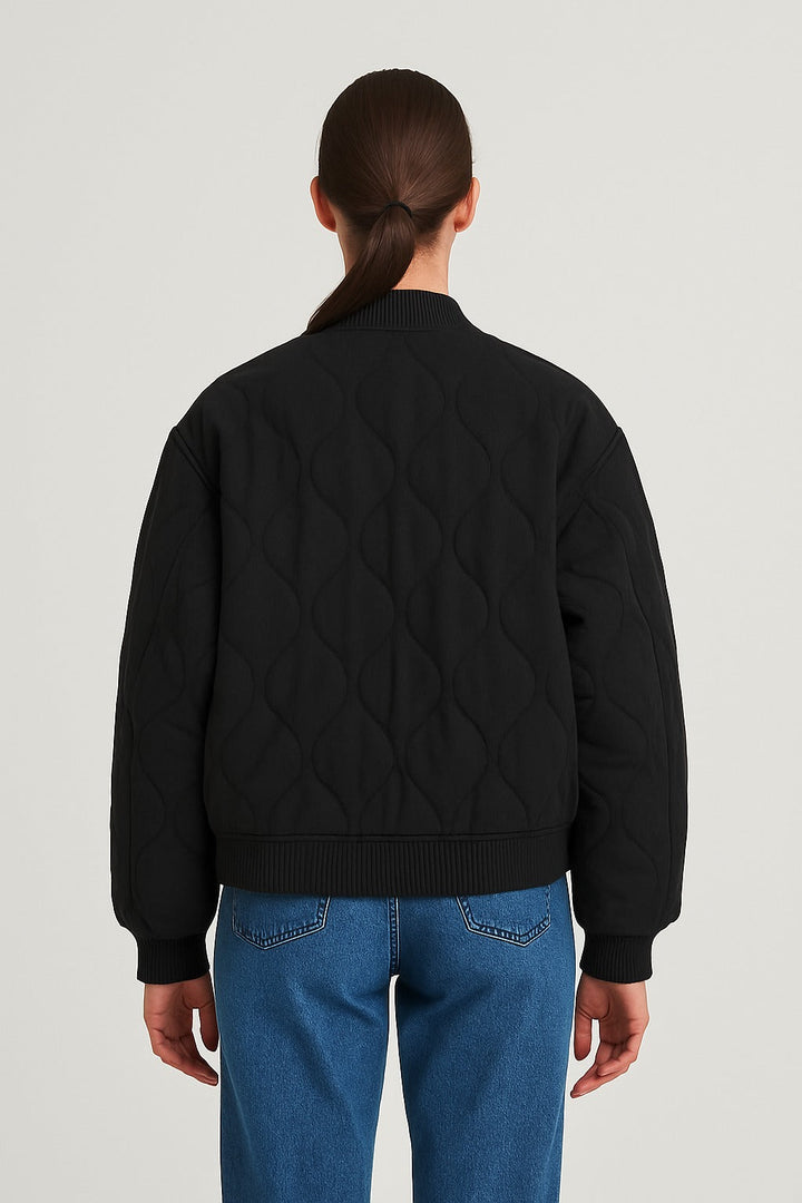Veste de transition femme | Doudoune femme | Boutons-pression et poches à rabat sécurisées