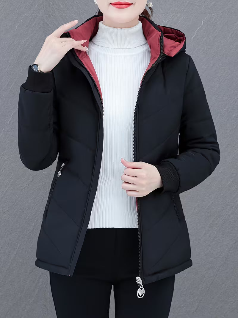 Veste de transition Femme | Veste matelassée Femme | Réversible & Protection contre les intempéries flexible
