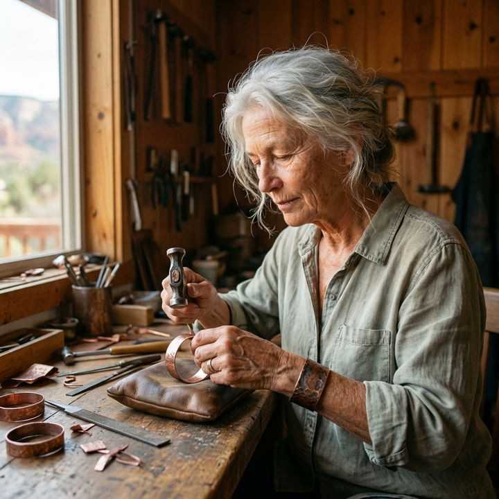 Bracelet en Cuivre pour le Poignet