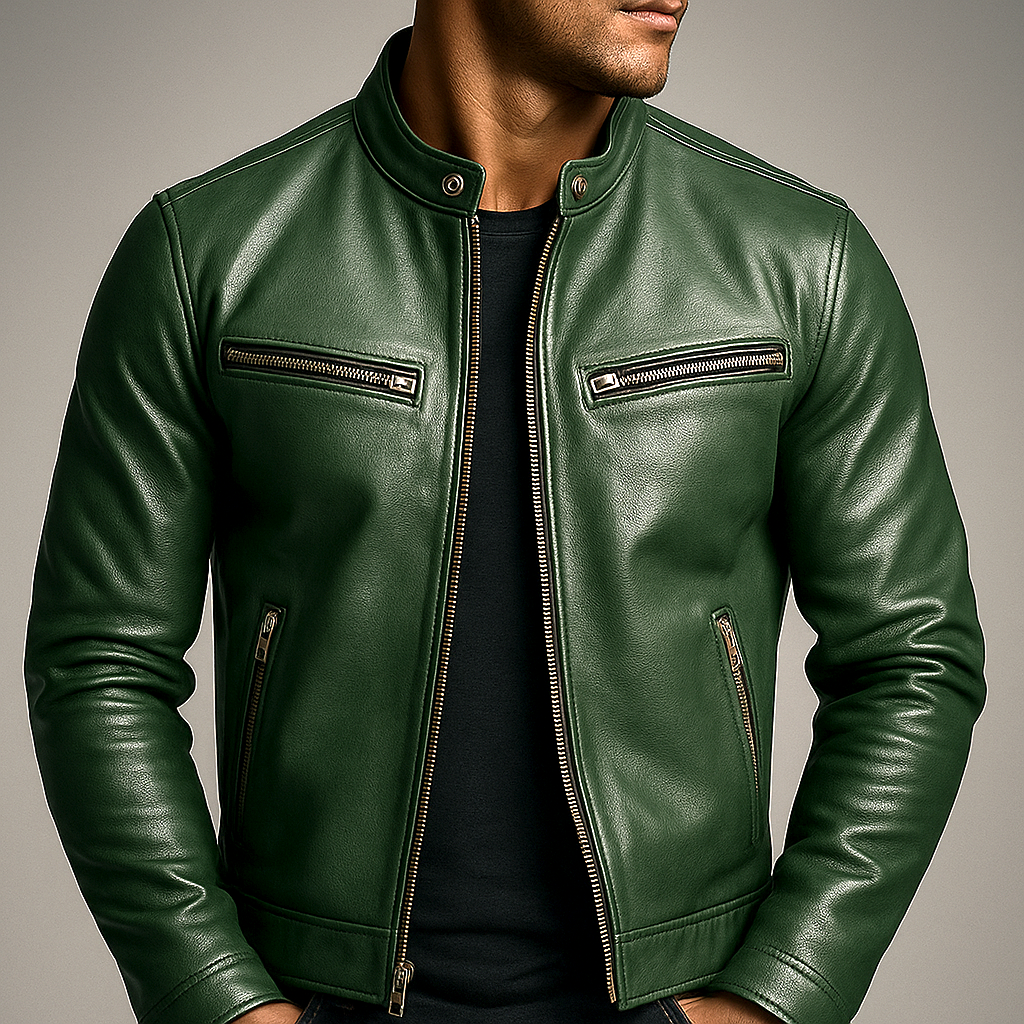Veste Vintage Homme | Coupe Courte & Quatre Poches