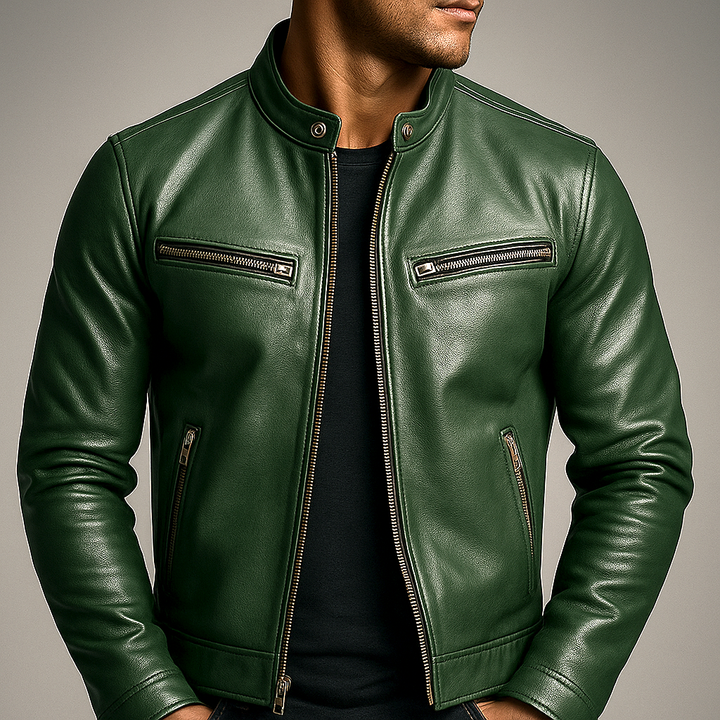 Veste Vintage Homme | Coupe Courte & Quatre Poches