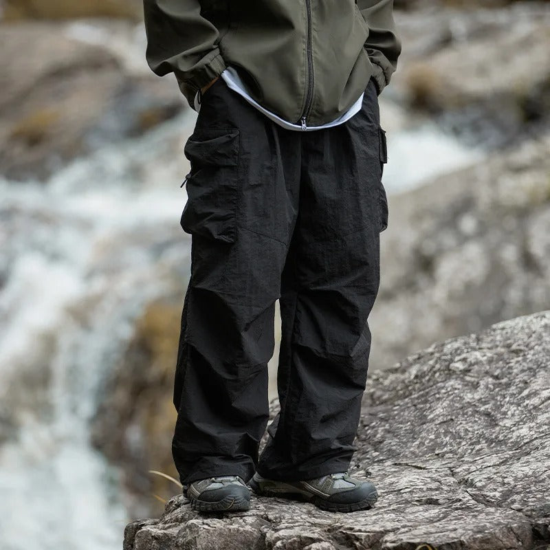 Maxime | Pantalon cargo imperméable pour homme à coupe ample