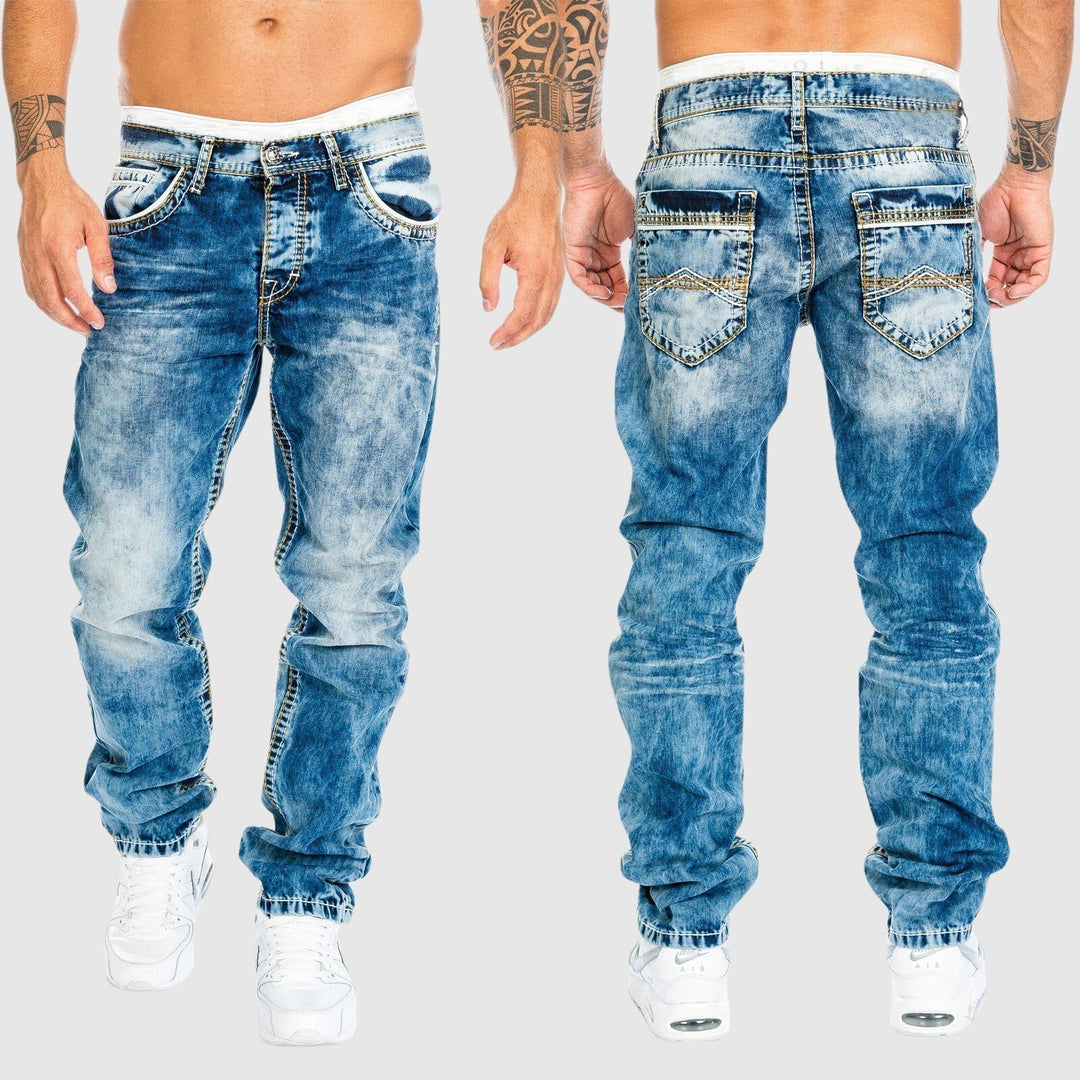 Antoine | Jean baggy homme à coupe large et taille basse