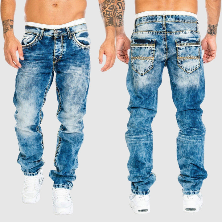 Antoine | Jean baggy homme à coupe large et taille basse