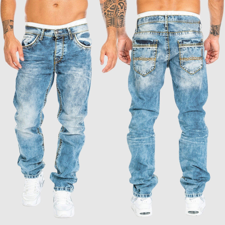 Antoine | Jean baggy homme à coupe large et taille basse