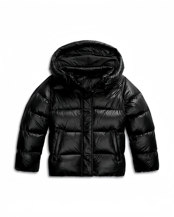Veste d'hiver Femme | Capuche fixe & Protection contre le vent