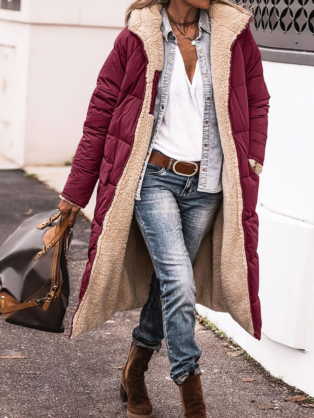 Veste d'hiver Femme Longue | Respirante & Chaude
