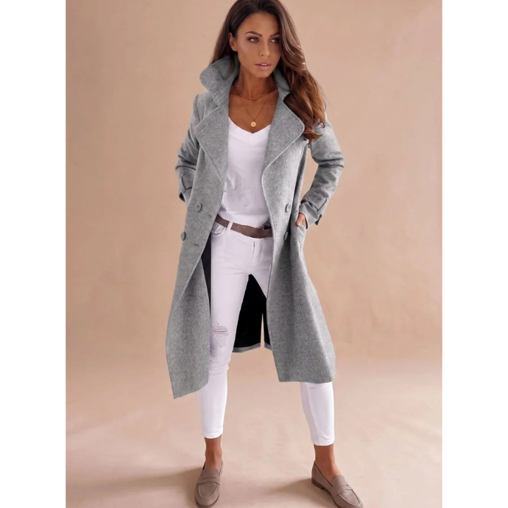 Veste d'hiver Femme | Coupe Longue & Col Classique