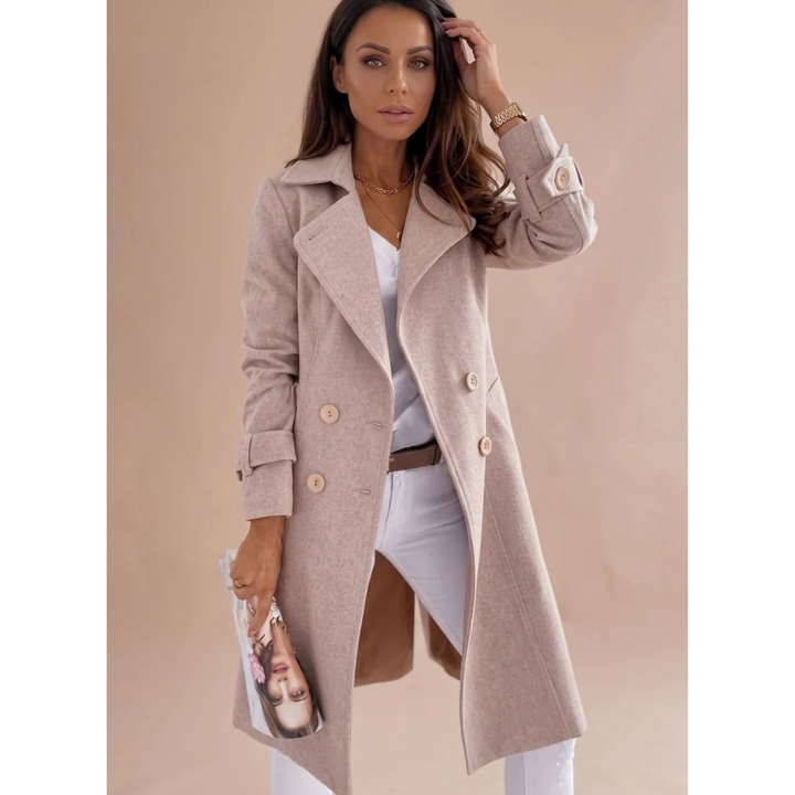 Veste d'hiver Femme | Coupe Longue & Col Classique