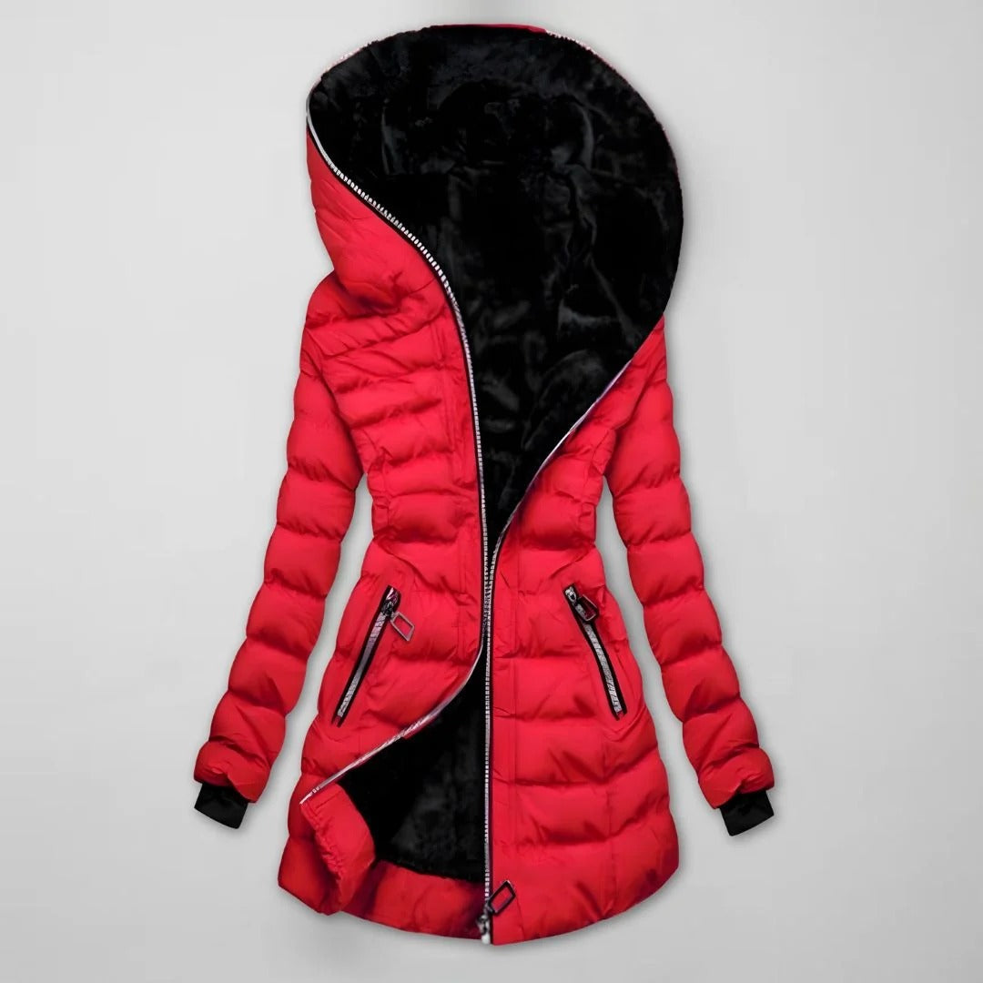 Veste d'hiver Femme | Coupe cintrée & Capuche