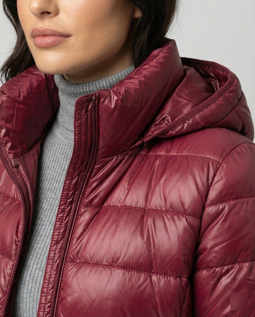 Veste d'hiver Femme | Ultra-légère avec capuche