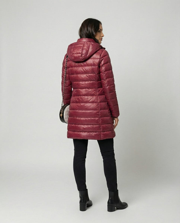 Veste d'hiver Femme | Ultra-légère avec capuche