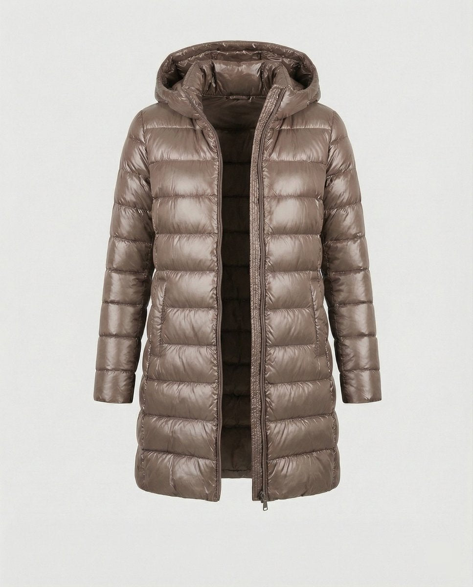 Veste d'hiver Femme | Ultra-légère avec capuche