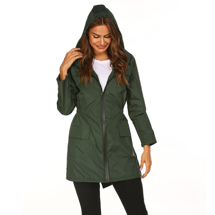 Veste d'hiver Femme | Imperméable avec Capuche