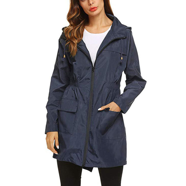 Veste d'hiver Femme | Imperméable avec Capuche