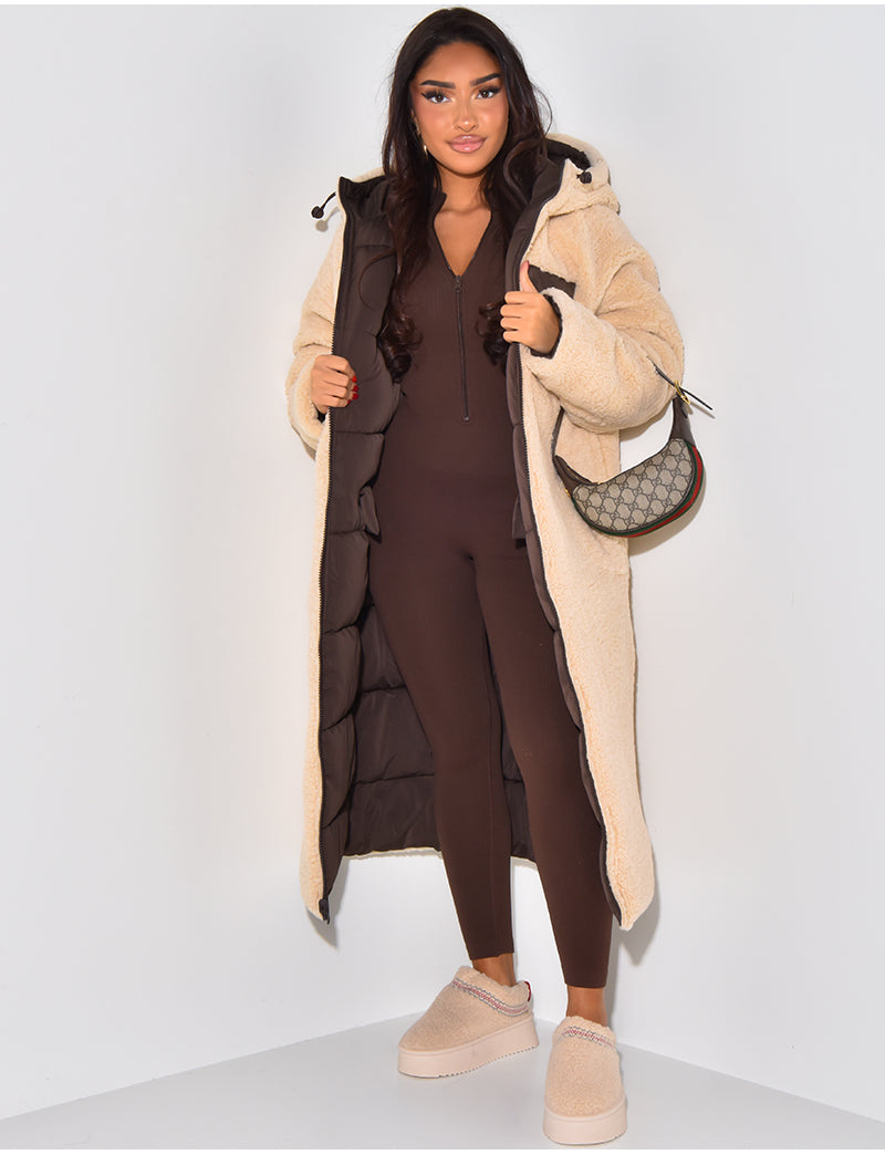 Veste d'hiver Femme | Design réversible & Doublure chaude
