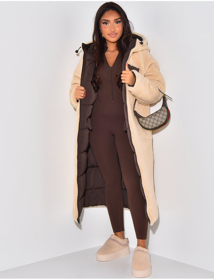 Veste d'hiver Femme | Design réversible & Doublure chaude
