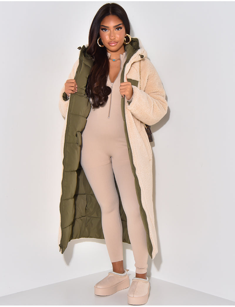 Veste d'hiver Femme | Design réversible & Doublure chaude