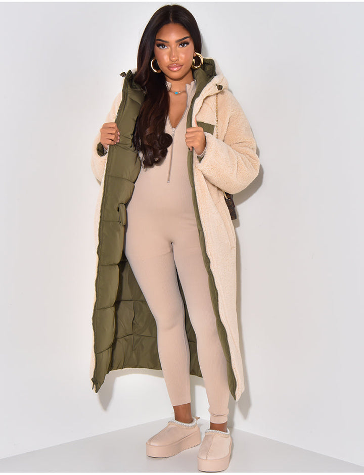 Veste d'hiver Femme | Design réversible & Doublure chaude