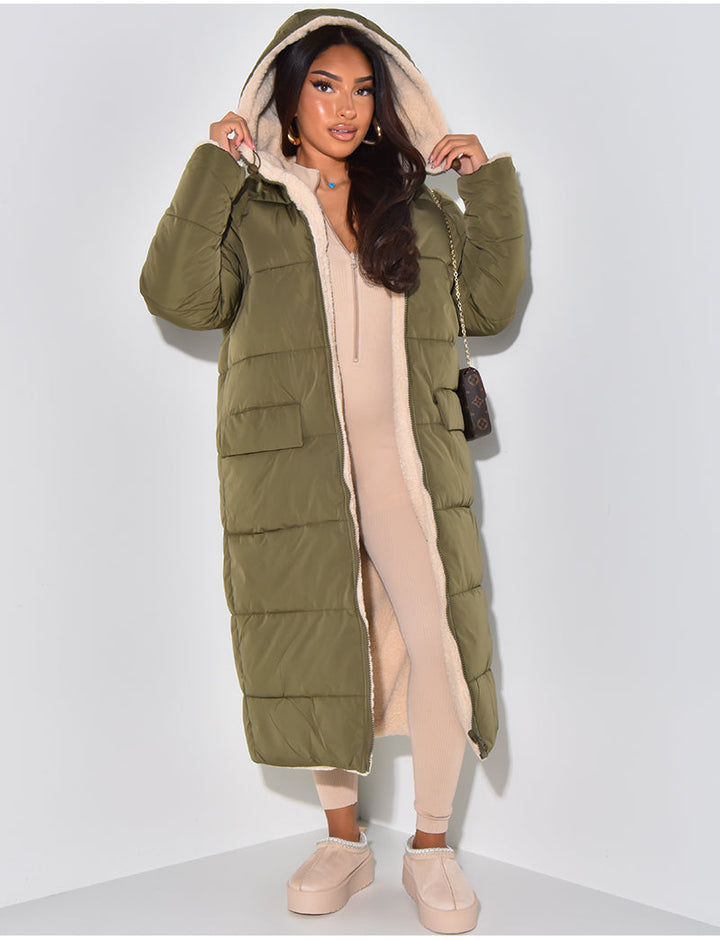 Veste d'hiver Femme | Design réversible & Doublure chaude
