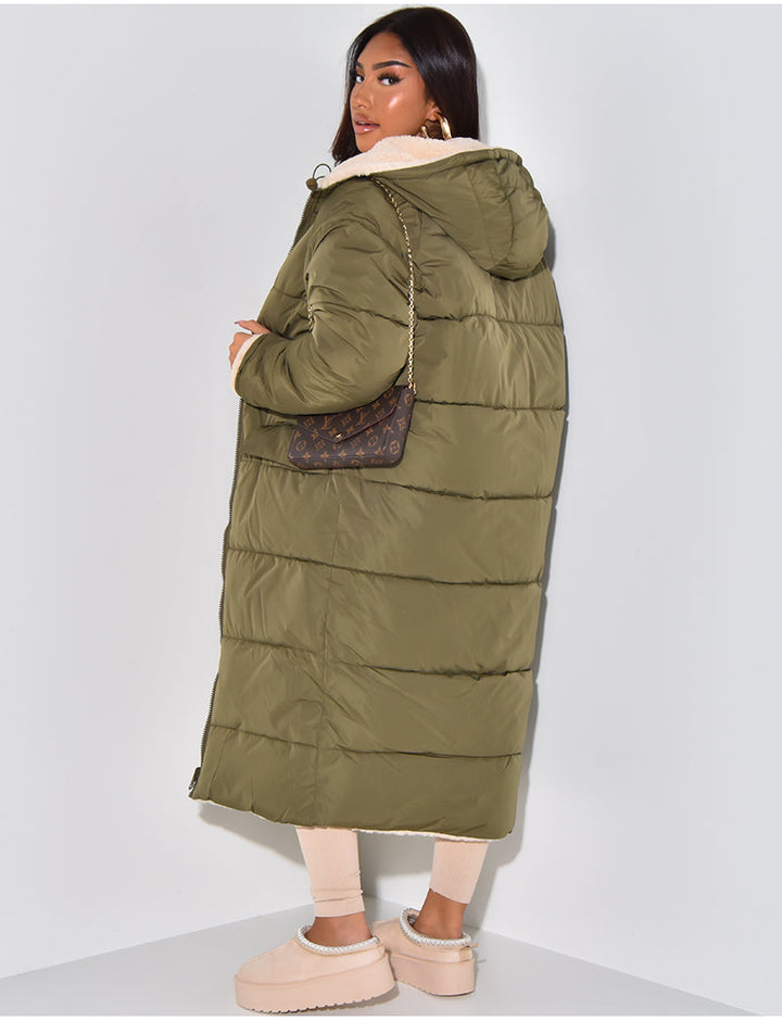 Veste d'hiver Femme | Design réversible & Doublure chaude