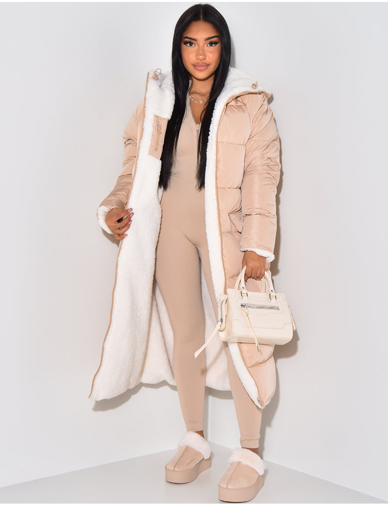 Veste d'hiver Femme | Design réversible & Doublure chaude