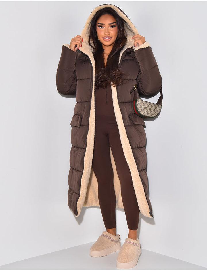 Veste d'hiver Femme | Design réversible & Doublure chaude