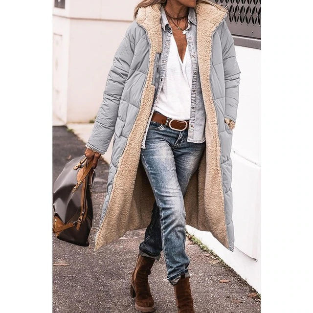 Veste d'hiver Femme | Design réversible & Doublure chaude