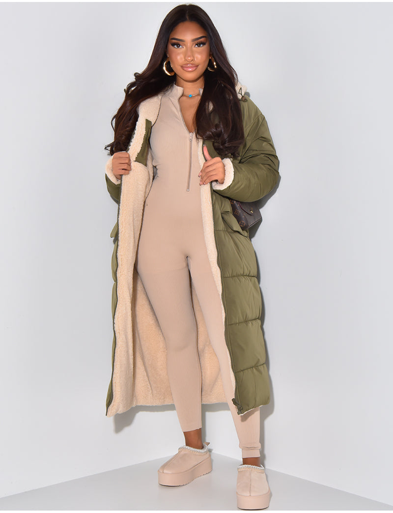 Veste d'hiver Femme | Design réversible & Doublure chaude