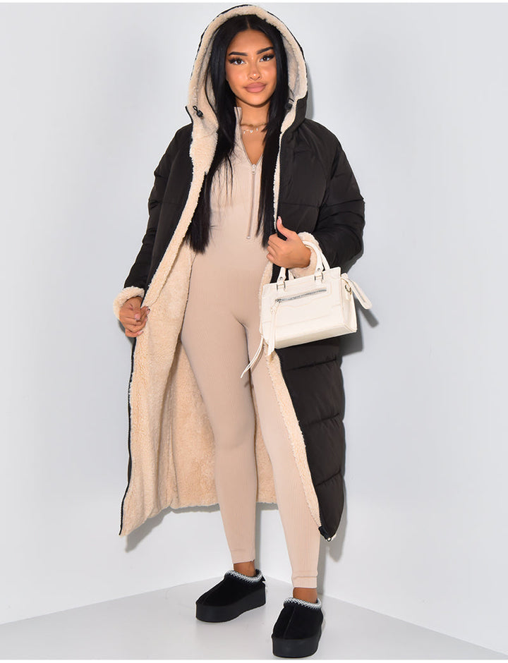 Veste d'hiver Femme | Design réversible & Doublure chaude