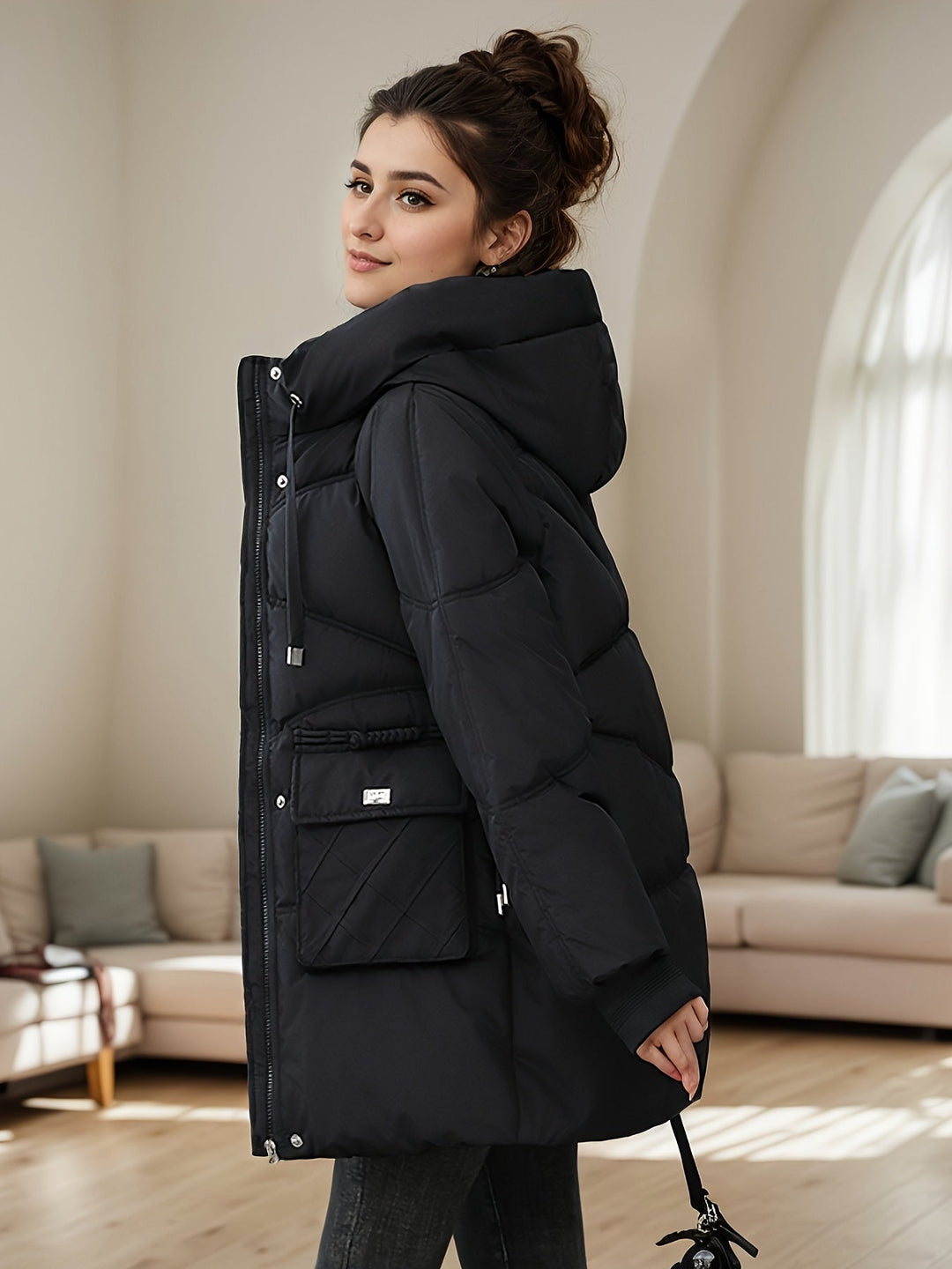 Veste d'hiver Femme | Vestes d'hiver Femme | Légère & Chaude par temps froid