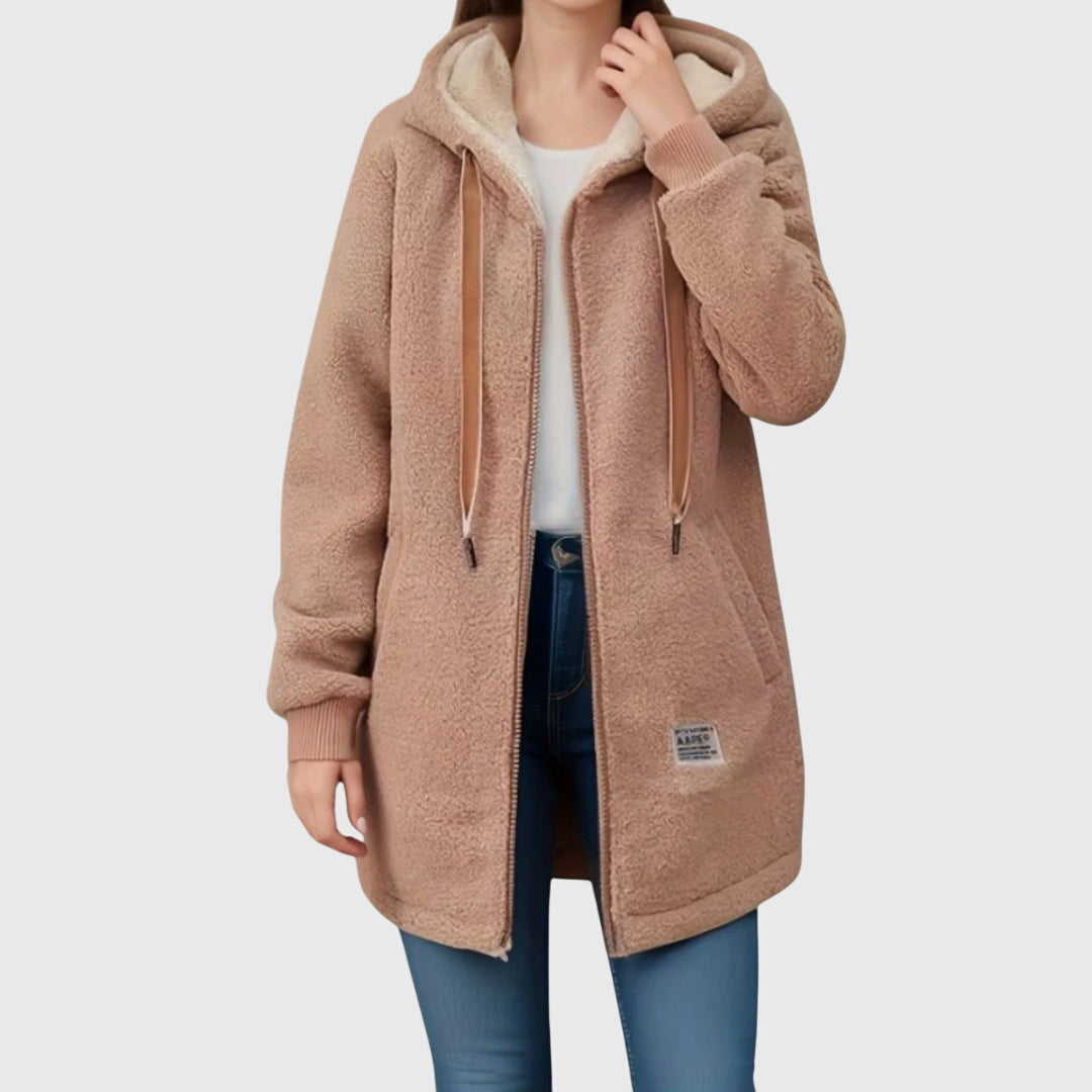 Veste d'hiver femme avec capuche | Chaude & Douillette
