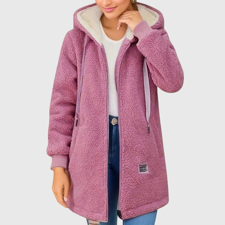 Veste d'hiver femme avec capuche | Chaude & Douillette