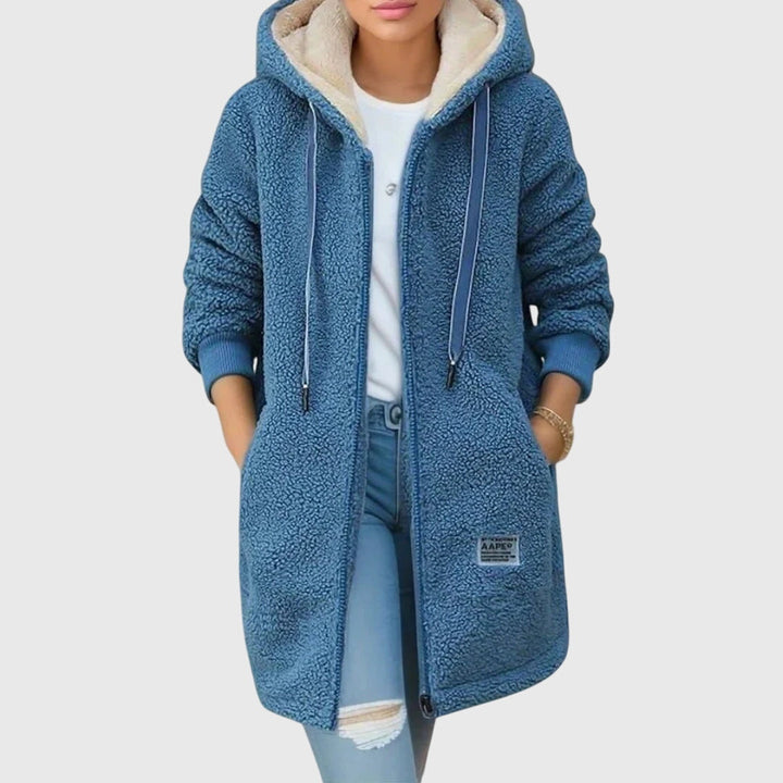 Veste d'hiver femme avec capuche | Chaude & Douillette
