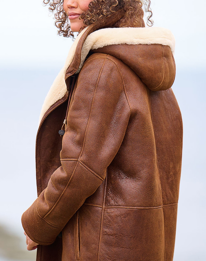 Manteau d'hiver pour femmes avec capuche | Chaud & Confortable
