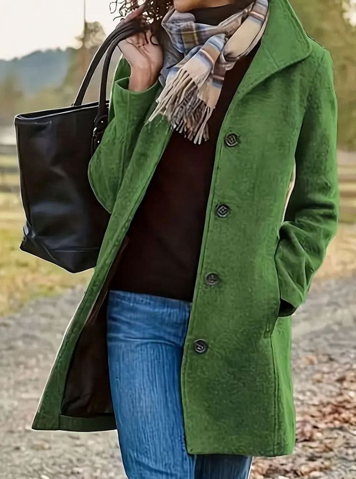 Manteau Femme | Coupe Slim & Boutonnage Classique