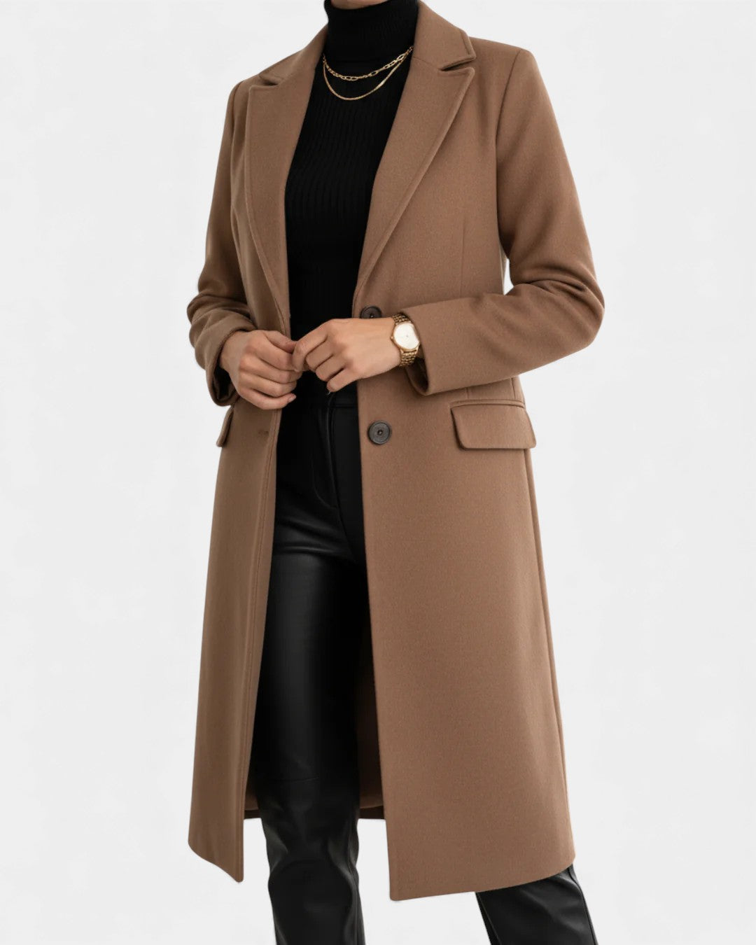 Manteau Long Femme | Élégant & Chaleureux