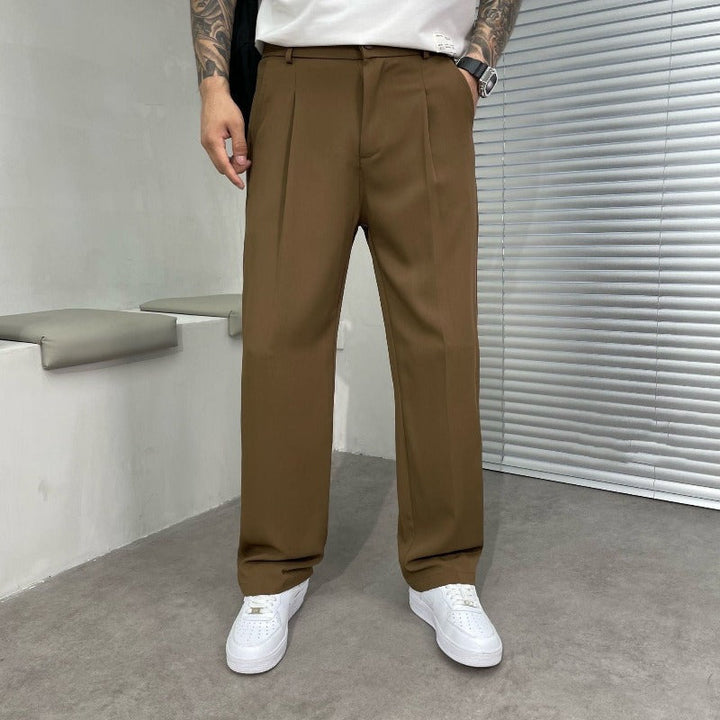 Hugo | Pantalon homme large élégant coupe moderne