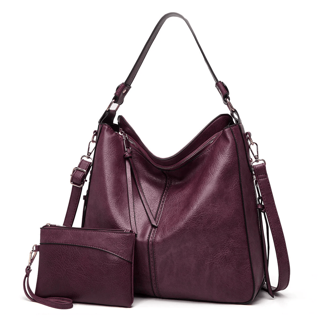 Étoile de Ville – Sac en Cuir Vintage Classique