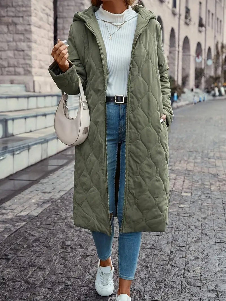 Veste d'hiver Femme | Rembourrée & Chaude avec Capuche