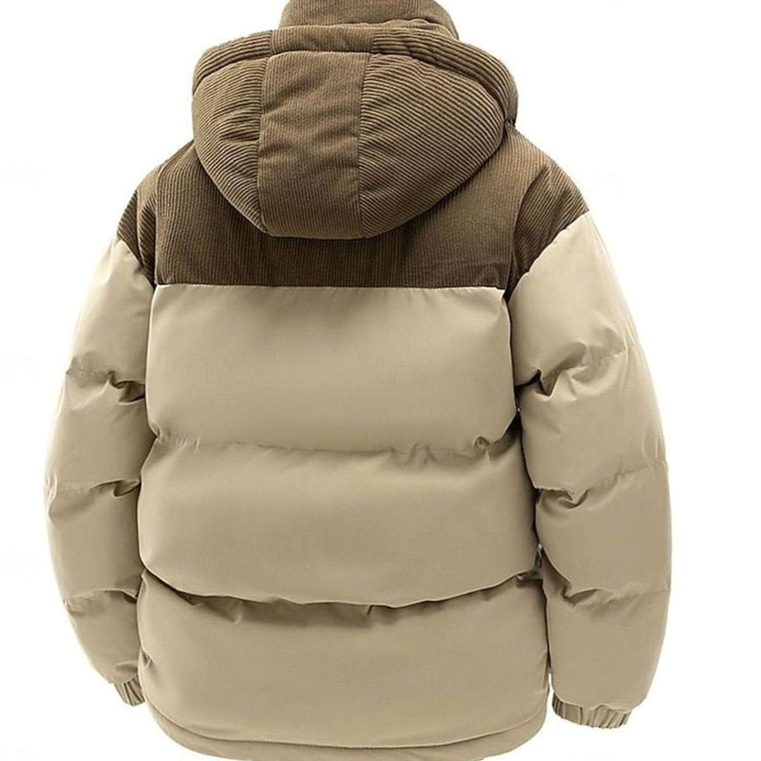 Doudoune Femme | Bicolore avec Capuche