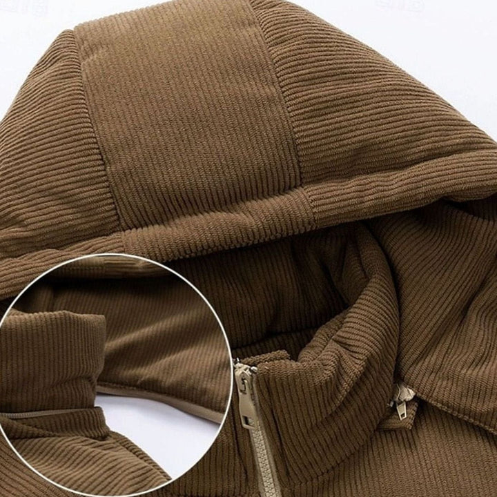 Veste matelassée femme | Bicolore avec capuche