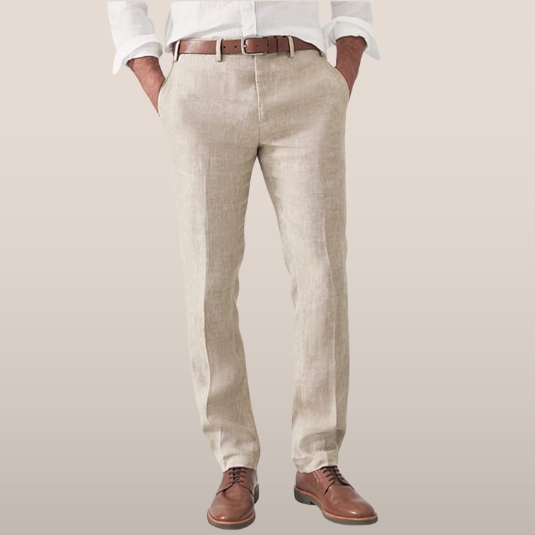 Sacha | Pantalon chino homme respirant coupe regular