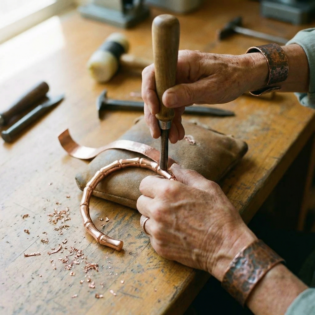 Bracelet en cuivre Bosquet