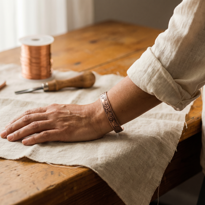 Bracelet en Cuivre Knell